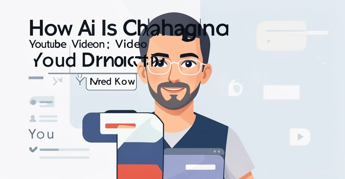 Featured image: Professional featured image for: How Ai Is Changing Youtube Video Production: Everything You Need to