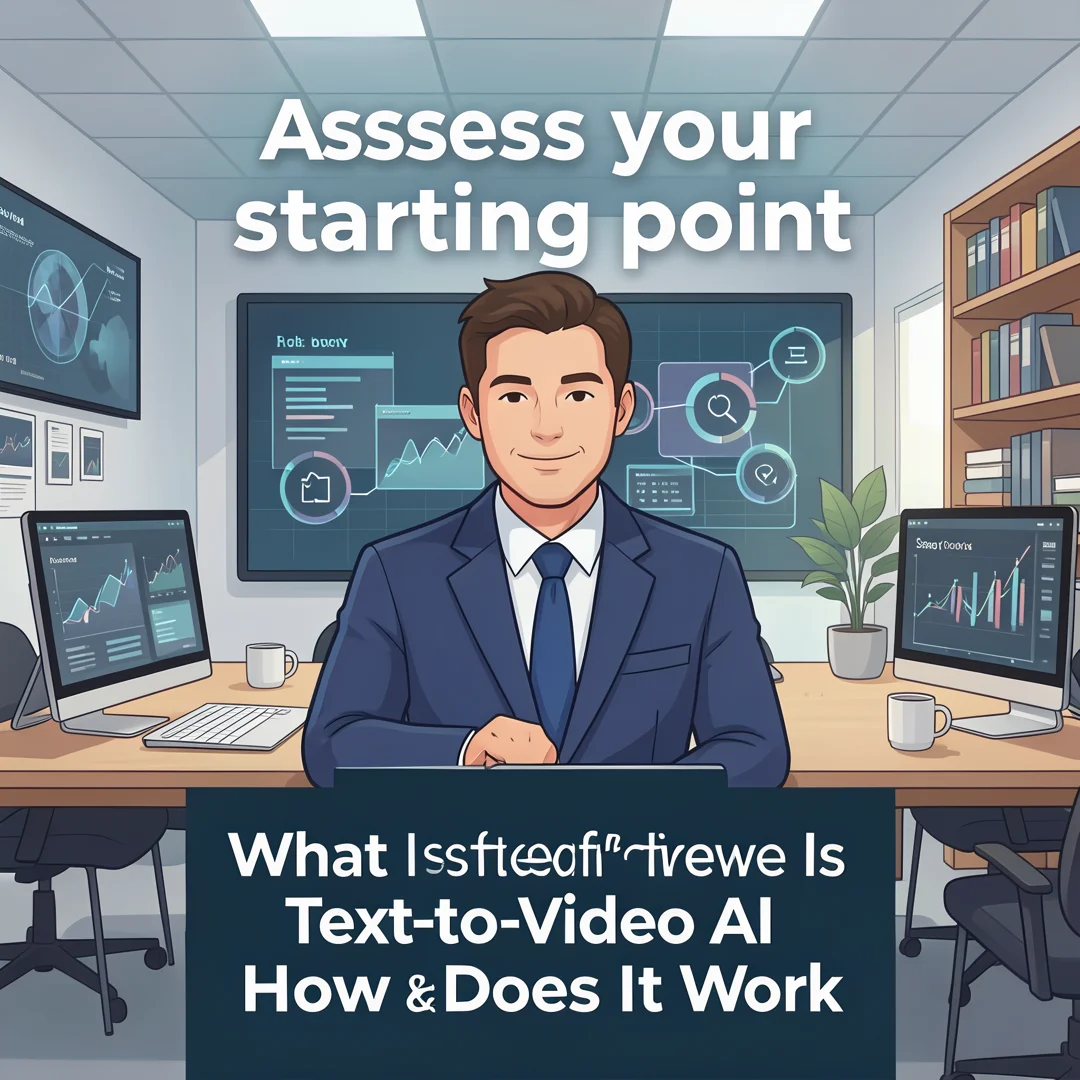 Step 2: Illustration for step: Assess your starting point related to What Is Text-to-Video AI and How Does I