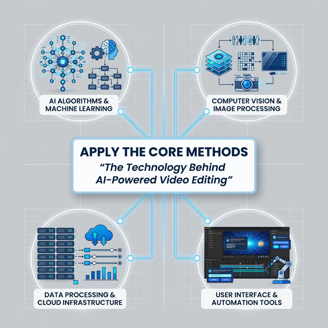 Step 5: Illustration for step: Apply the core methods related to The Technology Behind AI-Powered Video Edit